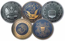 LC military badges